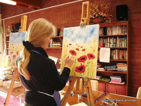 Painting My Way art classes in Shropshire